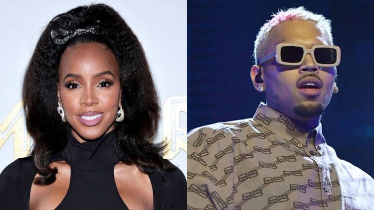 Kelly Rowland and Chris Brown