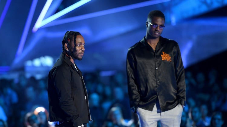 Kendrick Lamar and Dave Free