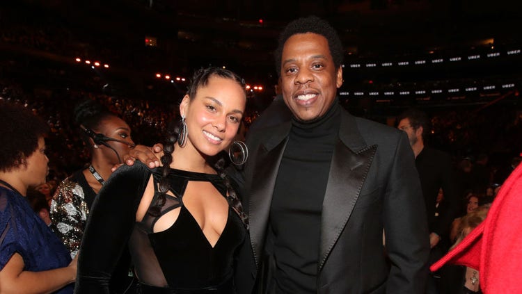 Alicia Keys and JAY-Z