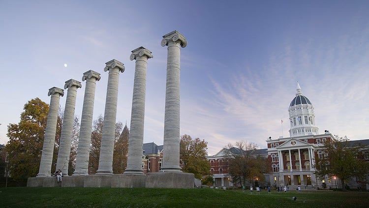 University of Missouri campus