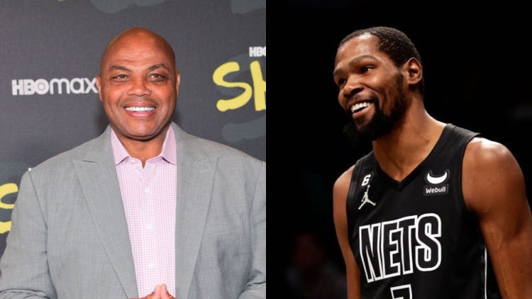 Charles Barkley and Kevin Durant
