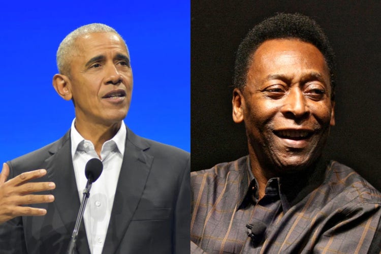 barack obama, pele