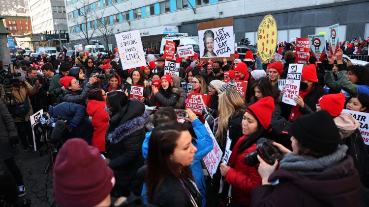 NYC Nurse's Strike