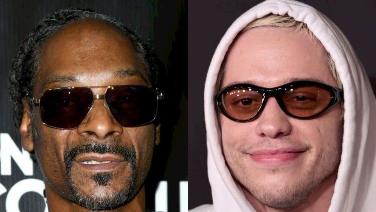 Snoop Dogg and Pete Davidson