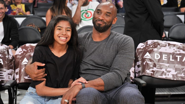 Kobe Bryant and Gianna Bryant