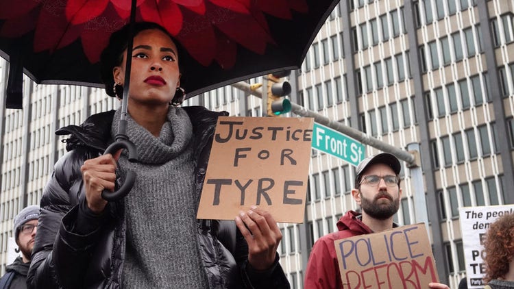 Tyre Nichols protest