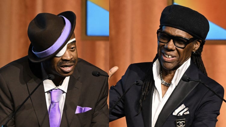 Slick Rick and Nile Rodgers