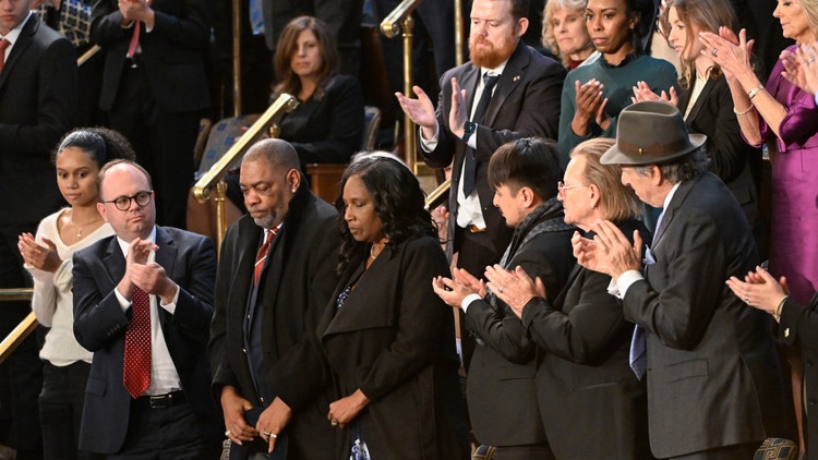 Tyre Nichols' family at State of the Union address