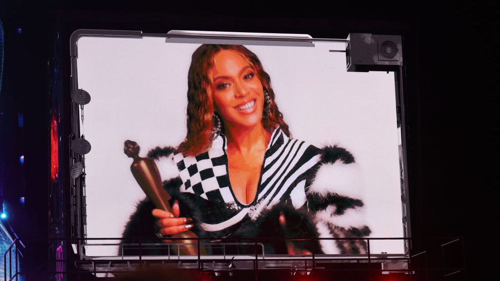 Beyoncé snags top international honor at the BRIT Awards