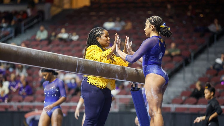 Corrine Tarver and Kaylei McDonald of Fisk University