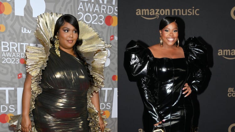 Lizzo and Amber Riley