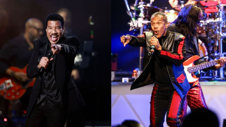 Lionel Richie and Earth, Wind & Fire