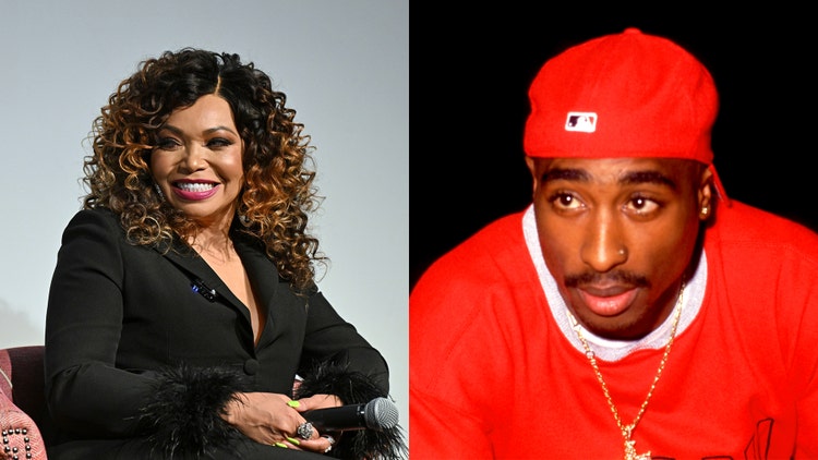 Tisha Campbell and Tupac Shakur