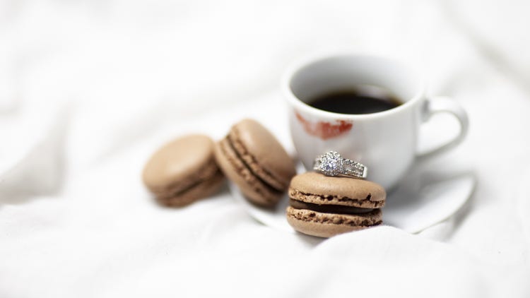 engagement ring food