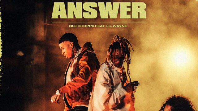 nle choppa, lil wayne