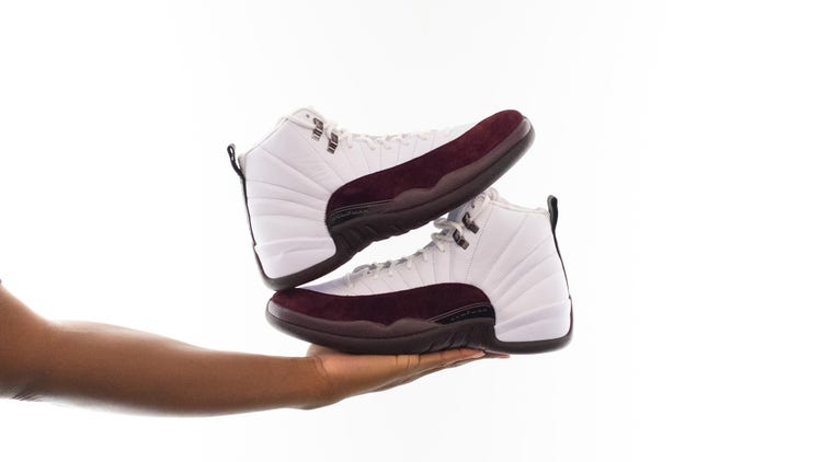 A Ma Maniére x Air Jordan XII White/Burgundy