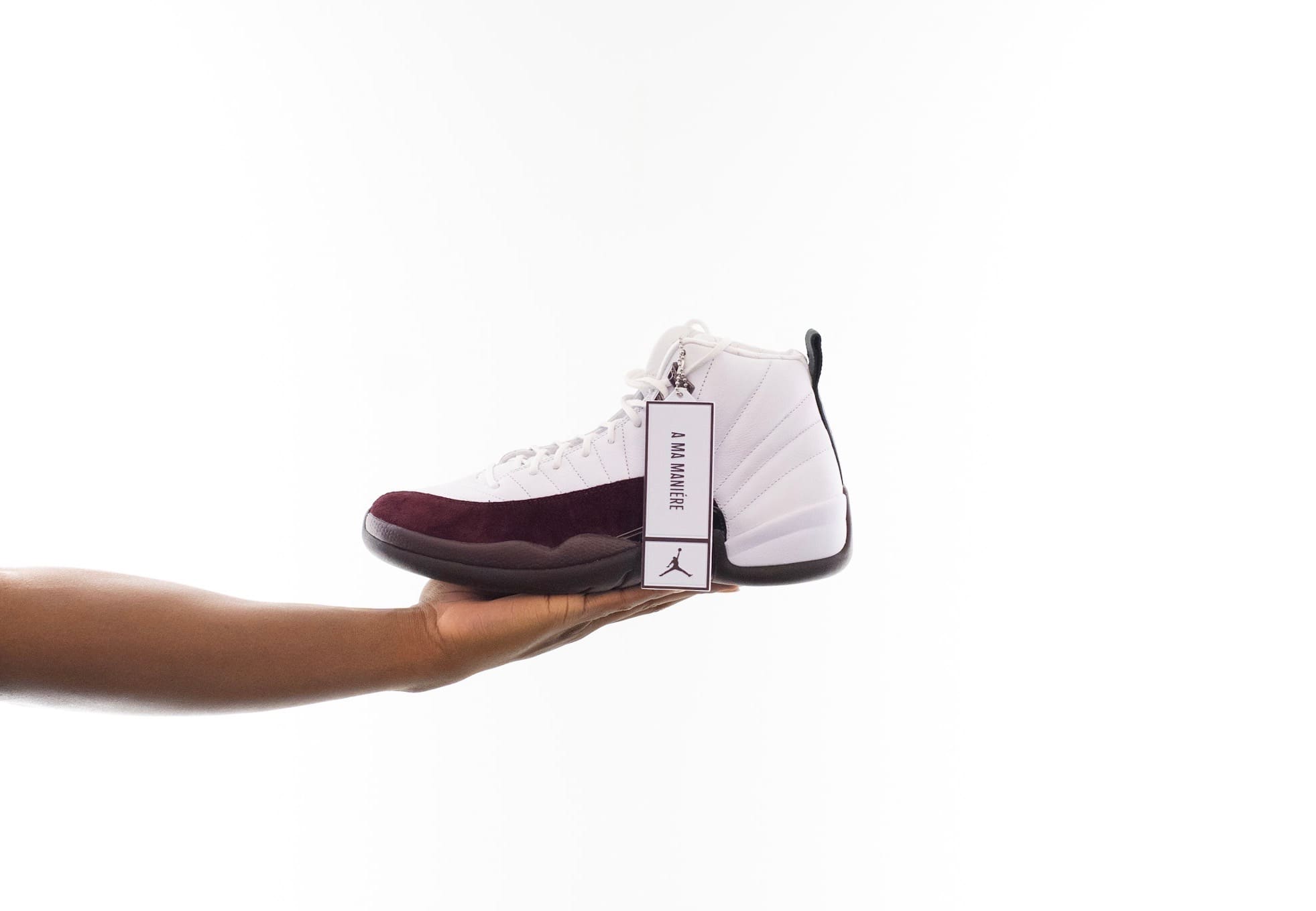maroon and white 12s