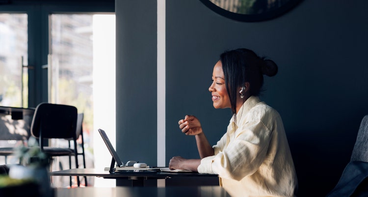 Businesswoman working