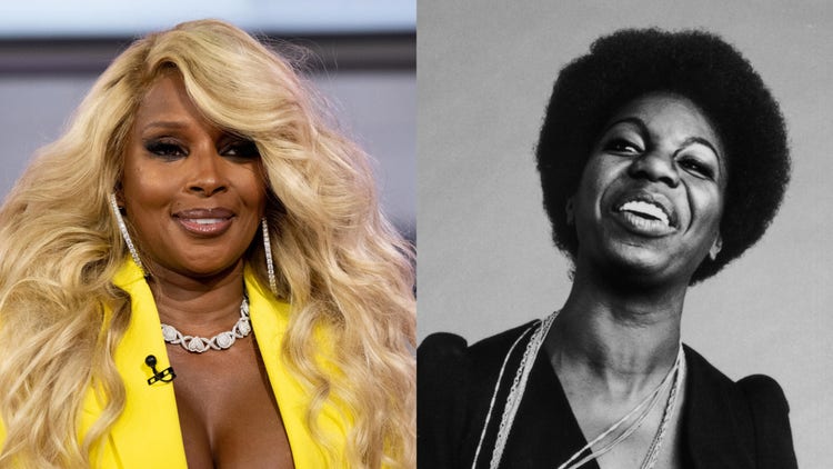 Mary J. Blige and Nina Simone