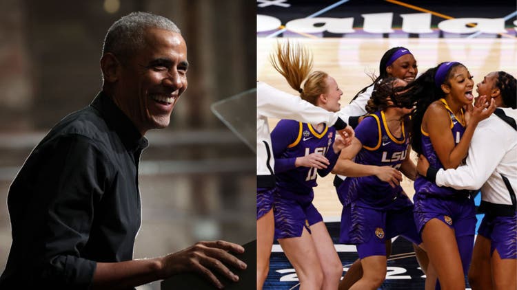 Barack Obama and LSU women's basketball