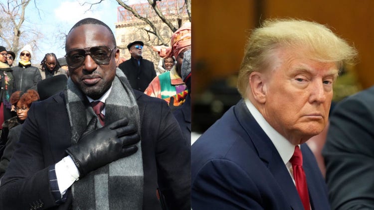 Yusef Salaam, Donald Trump