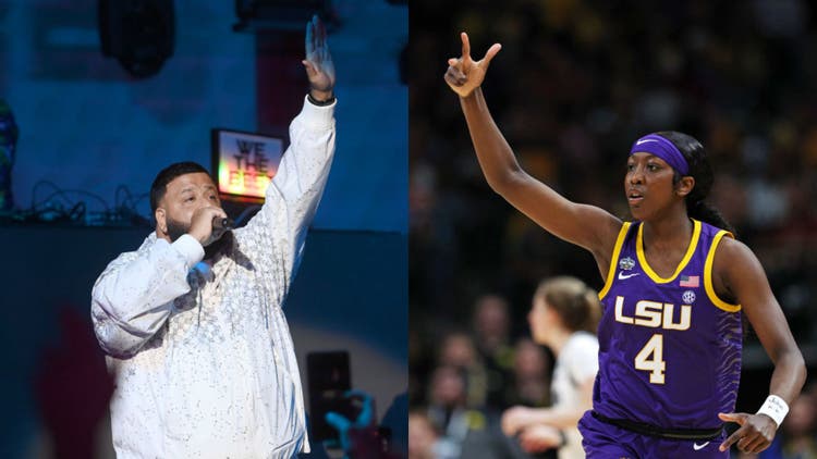 DJ Khaled and Flau'jae Johnson