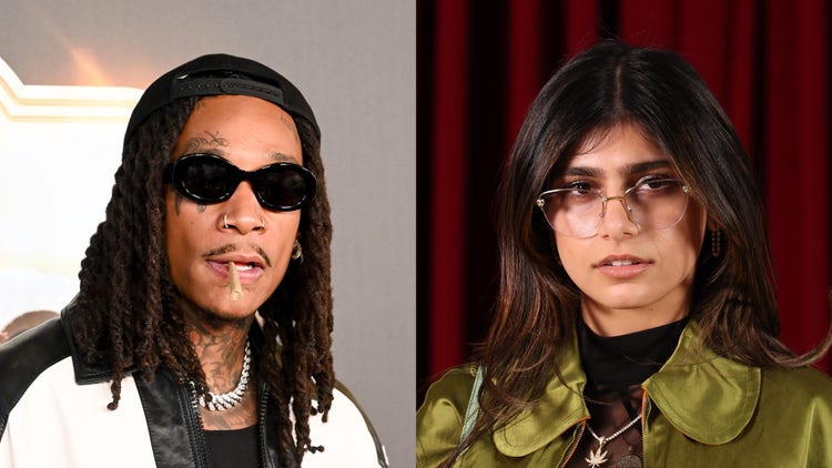 Wiz Khalifa and Mia Khalifa