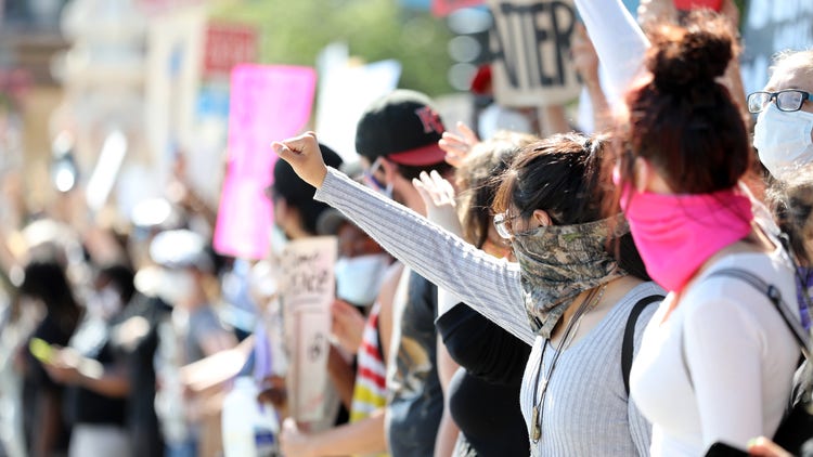 Protesters in Kansas City