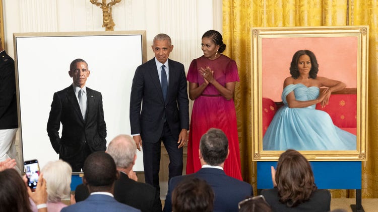Barack And Michelle Obama