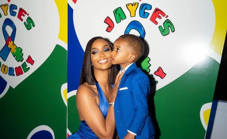 Deidre Price and son Jayce