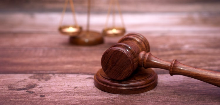 justice scales and gavel