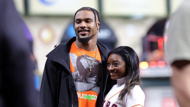 Simone Biles, Jonathan Owens