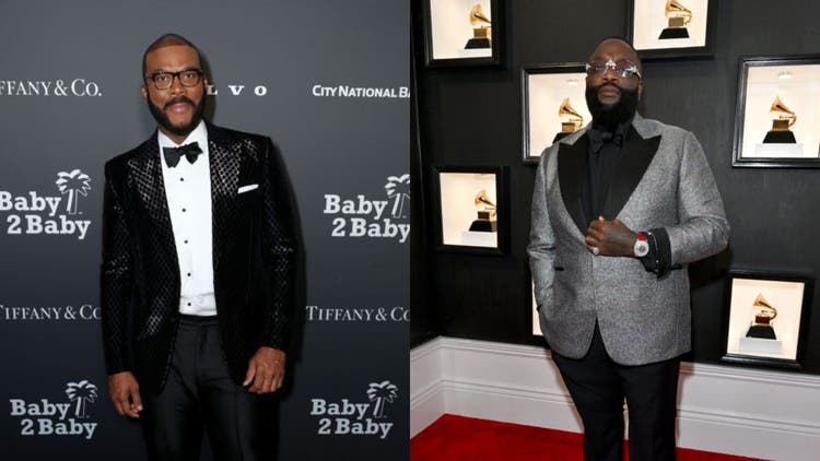 Tyler Perry and Rick Ross