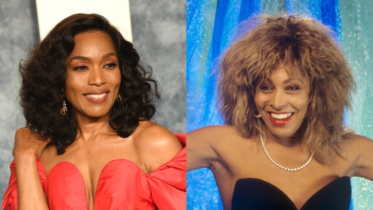 Angela Bassett and Tina Turner