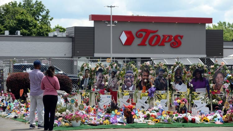 Buffalo mass shooting memorial