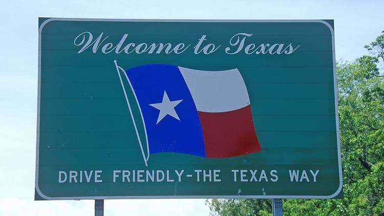 Welcome to Texas Sign