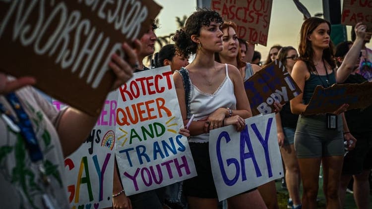 LGBTQ Florida protest