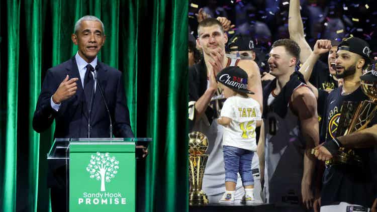 Barack Obama and Denver Nuggets