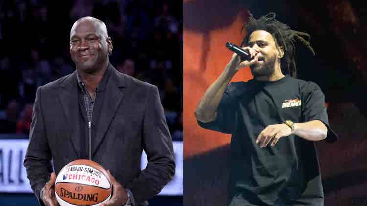 Michael Jordan and J. Cole