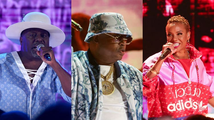 Big Daddy Kane, E-40, and MC Lyte
