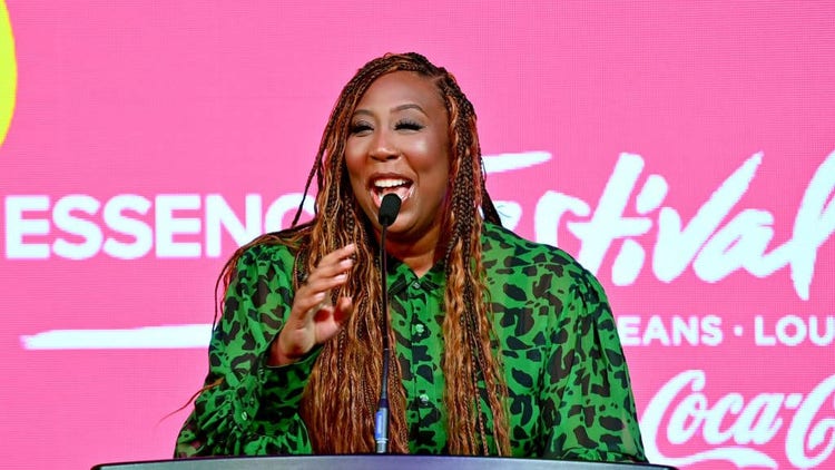 Erika Bennett at 2023 Essence Festival