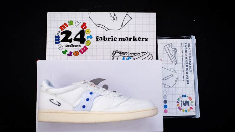 Maybe Tomorrow Saucony Jazz Court DIY packaging