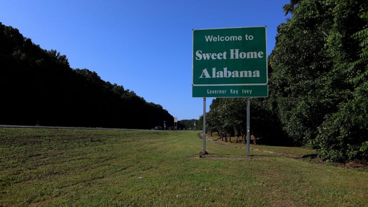 Alabama sign