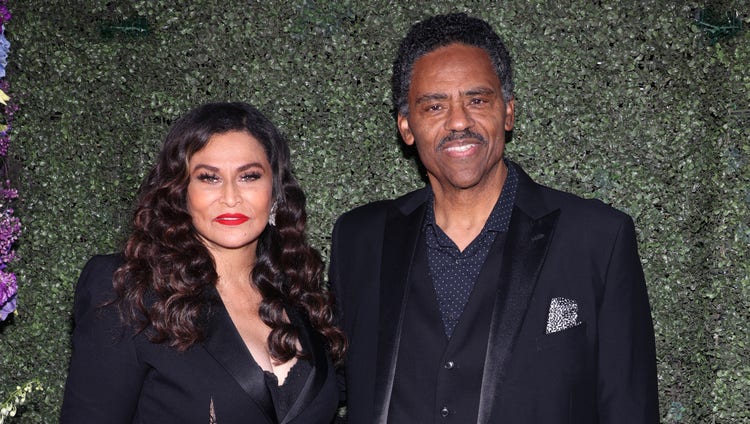 Tina Knowles-Lawson and Richard Lawson