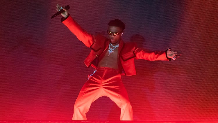 Wizkid Performs At Tottenham Hotspur Stadium
