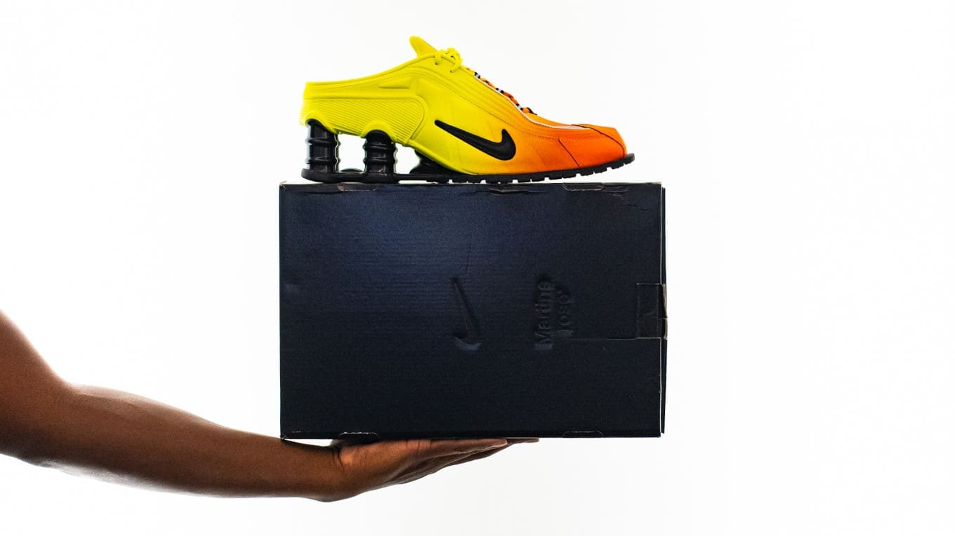 Nike x Martine Rose Shox Mule MR4 “Safety Orange”