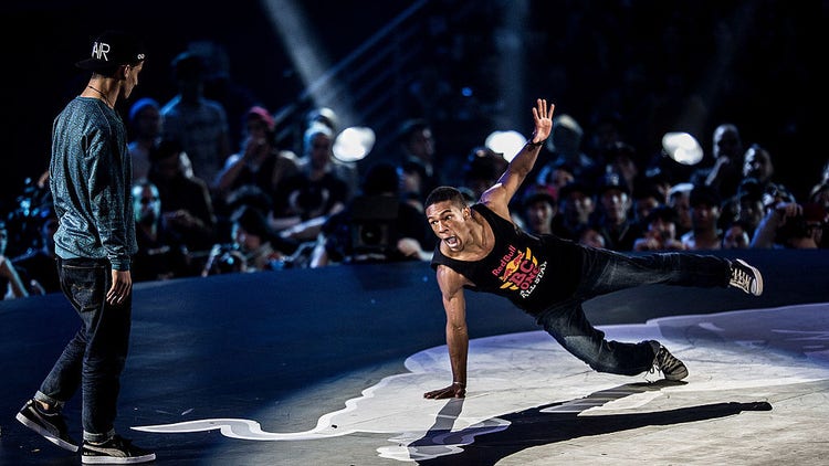 Red Bull BC One Breakdancing competition