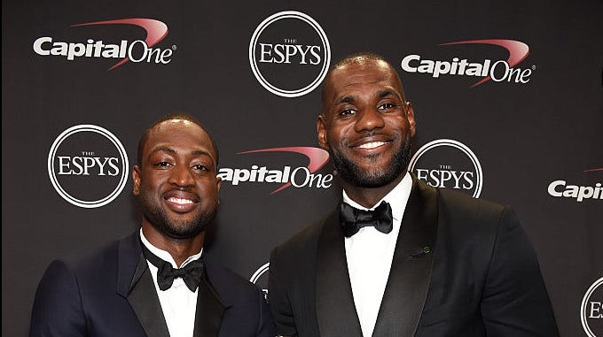 Dwyane Wade, LeBron James