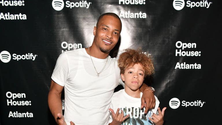 T.I. laughs off 'Teeth Keef' jokes about son King Harris' new smile