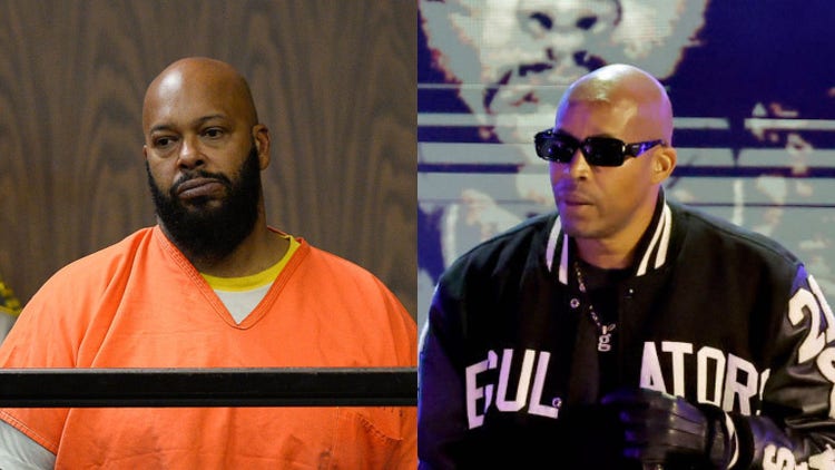 Suge Knight and Warren G